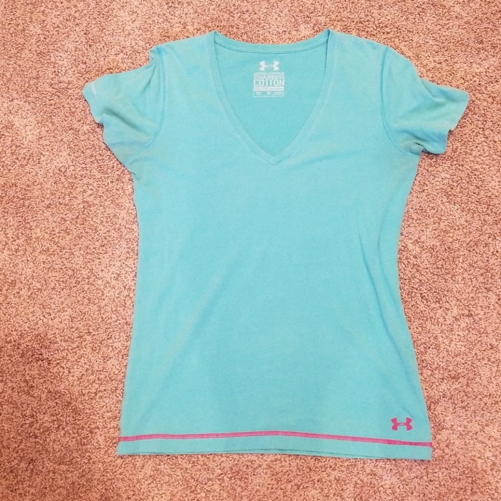 UA ☀️ Heatgear V Neck T Shirt